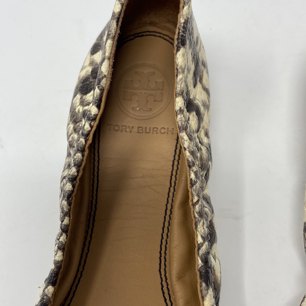 Tory Burch Snake Minnie Ballet Flats - 5.5 - Picture 7 of 9